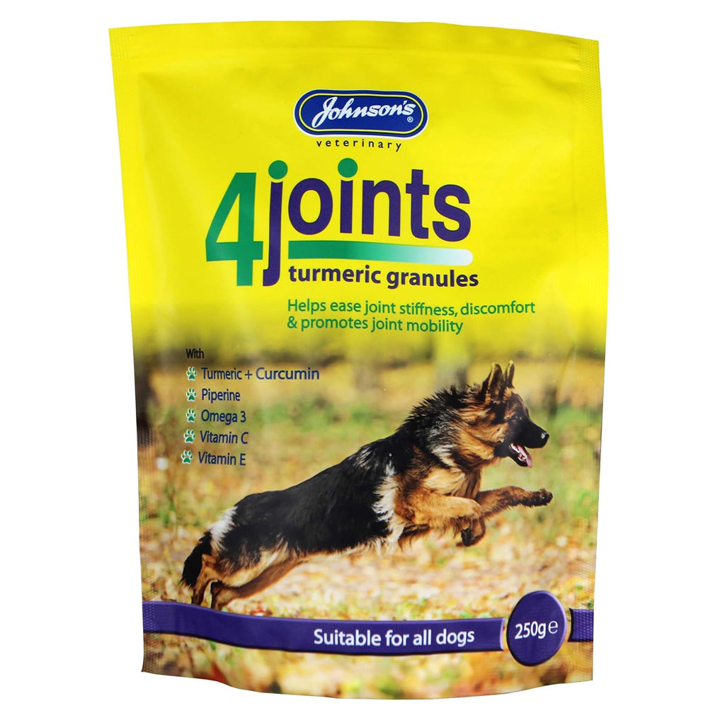Johnsons Dog Turmeric 4Joints Granules 250g