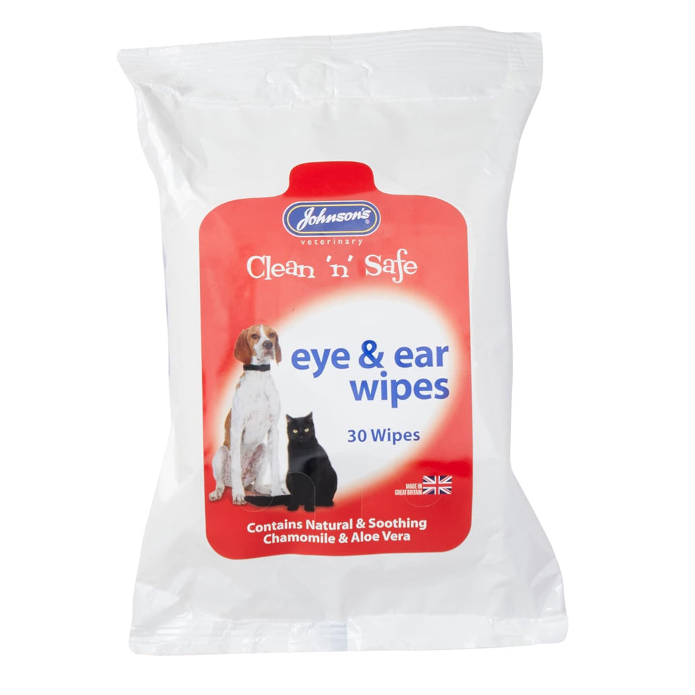 Johnsons Clean & Safe Eye & Ear Wipes