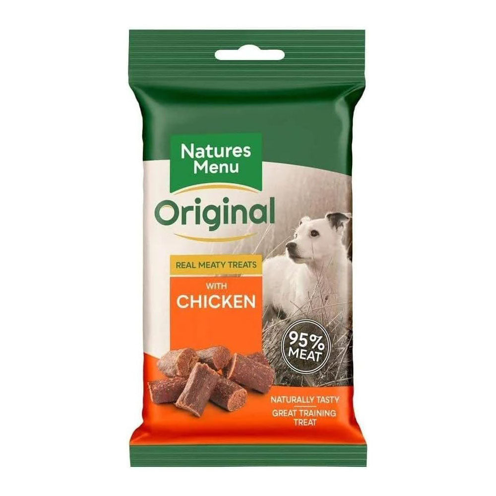 Natures Menu Real Meaty Dog & Puppy Treats 60g