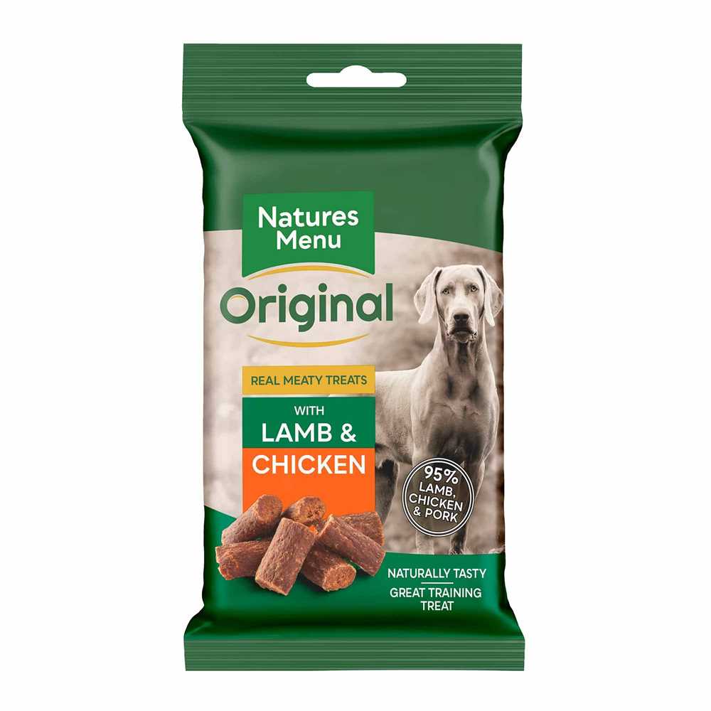 Natures Menu Real Meaty Dog & Puppy Treats 60g