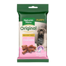 Load image into Gallery viewer, Natures Menu Real Meaty Dog &amp; Puppy Treats 60g
