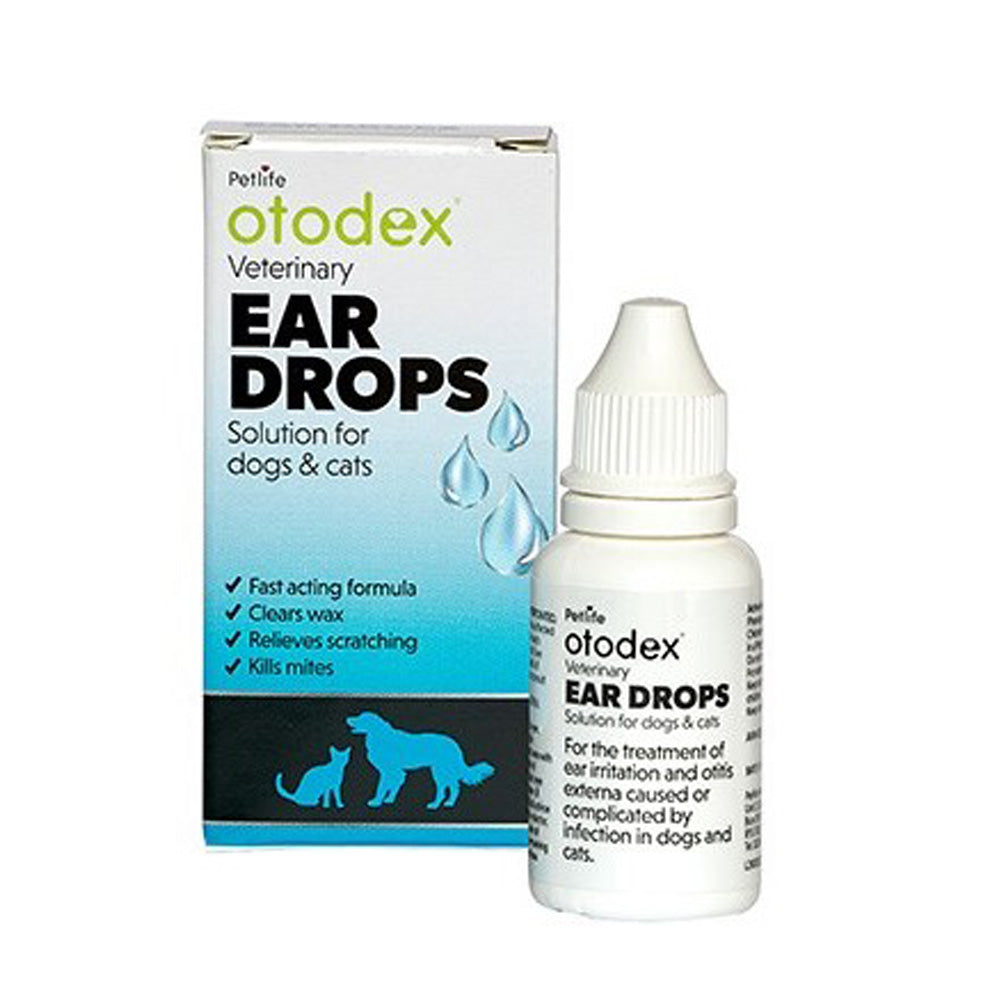 Otodex Ear Drops for Cats & Dogs 14ml