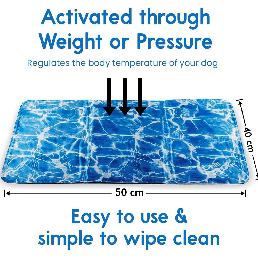 All For Paws Chill Out Always Cool Dog Mat – Medium