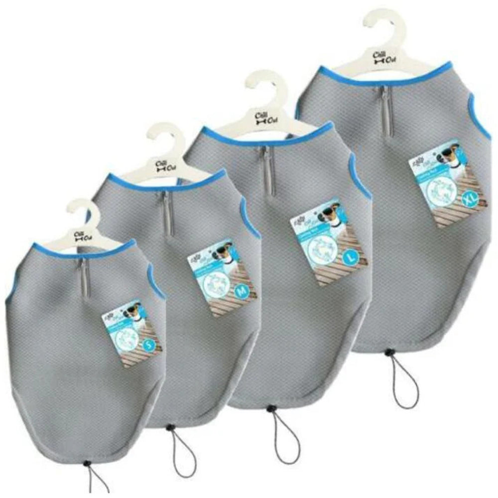 All For Paws Chill Out Summer Cooling Vest for Chill Dogs