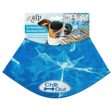 Load image into Gallery viewer, All For Paws Chill Out Ice Bandana Collar for Cooling Dogs
