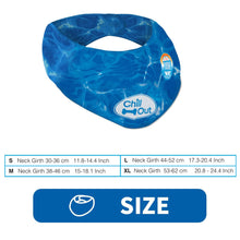 Load image into Gallery viewer, All For Paws Chill Out Ice Bandana Collar for Cooling Dogs
