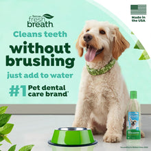 Load image into Gallery viewer, TropiClean Fresh Breath Dog Teeth Cleaning Water Additive 473ml
