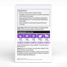 Load image into Gallery viewer, Vetiq Serene Calming Tablets for Cats &amp; Dogs
