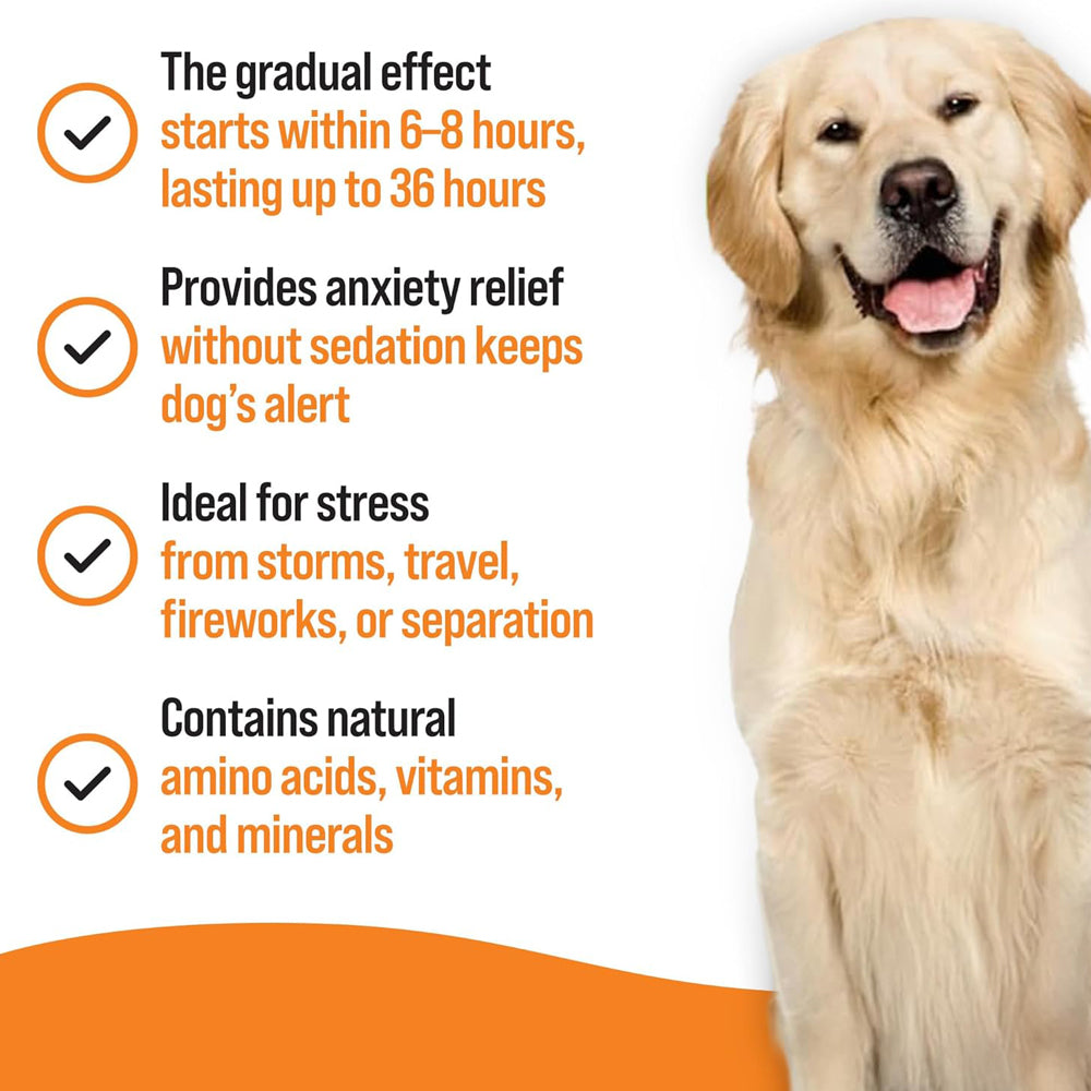 VETIQ Serene Calming Plus+ Tablets for Large Dogs