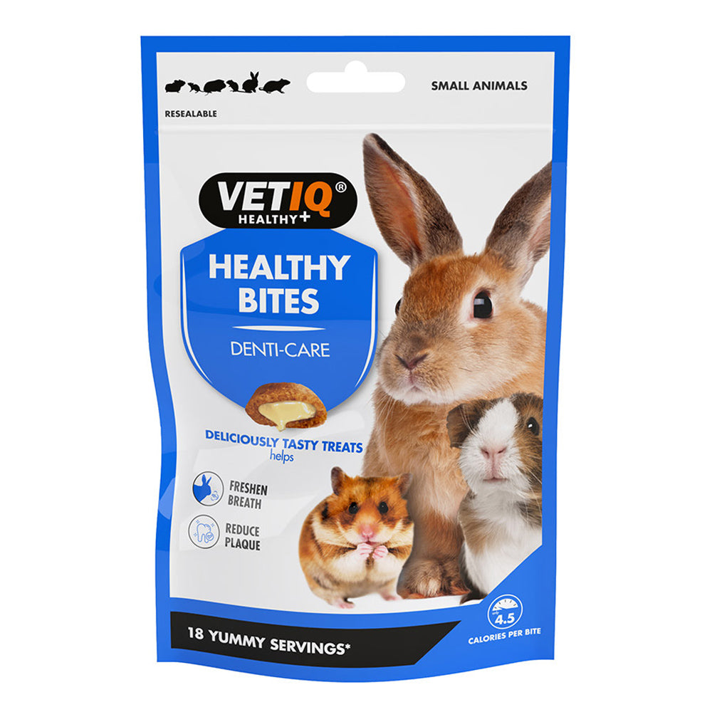 VetIQ Healthy Bites Denti-Care Dental Treats for Small Animals