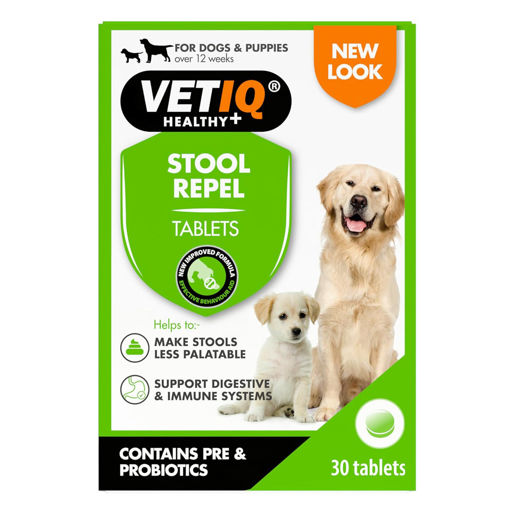 VETIQ Stool Repel Tablets
