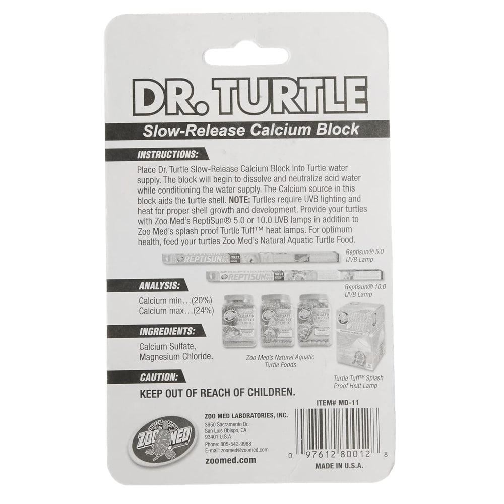 Zoo Med Dr Turtle Calcium Block