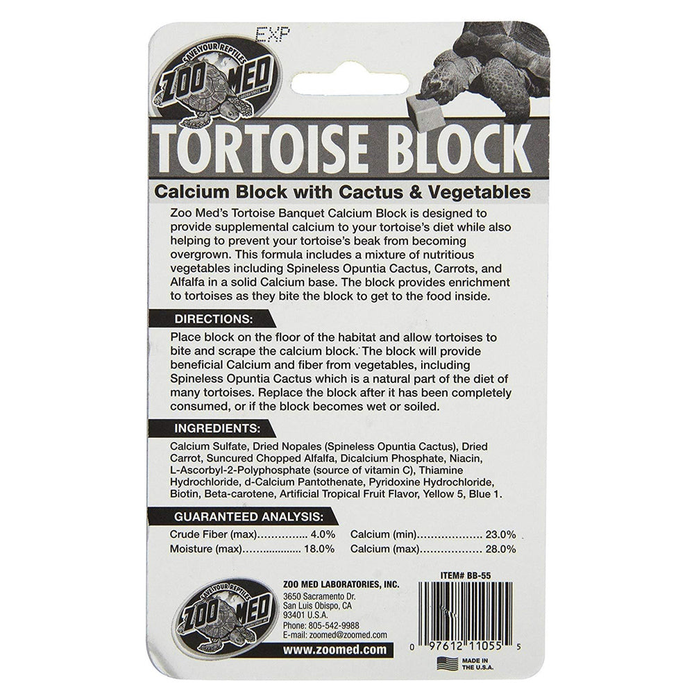 Zoo Med Calcium Block for Tortoises