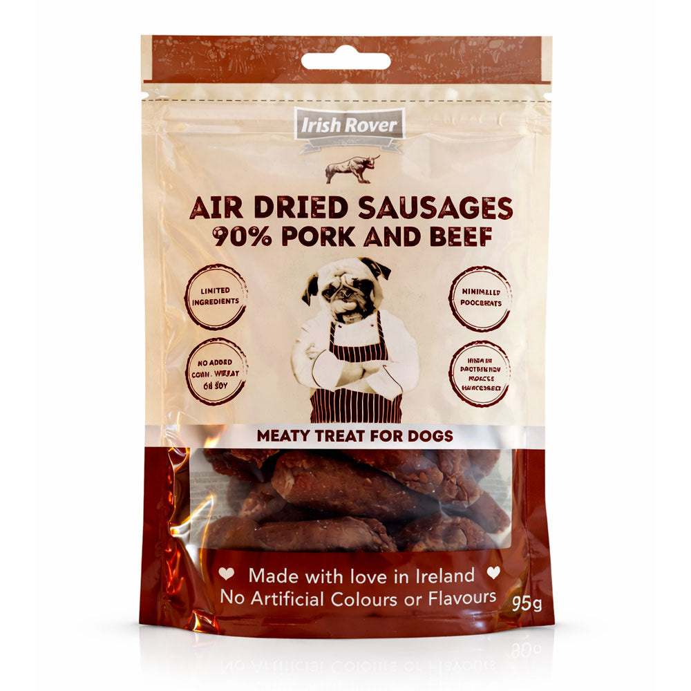 Irish Rover Beef Burger & Sausages Dog Treats