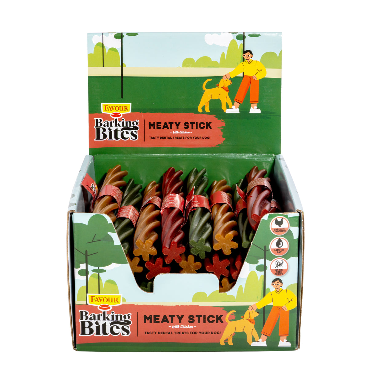 Favour Barking Bites Meaty Sticks 90g