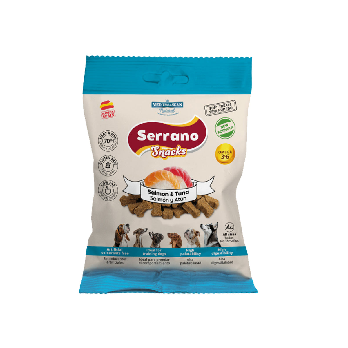 Mediterranean Natural Serrano Snacks for Dogs & Puppies