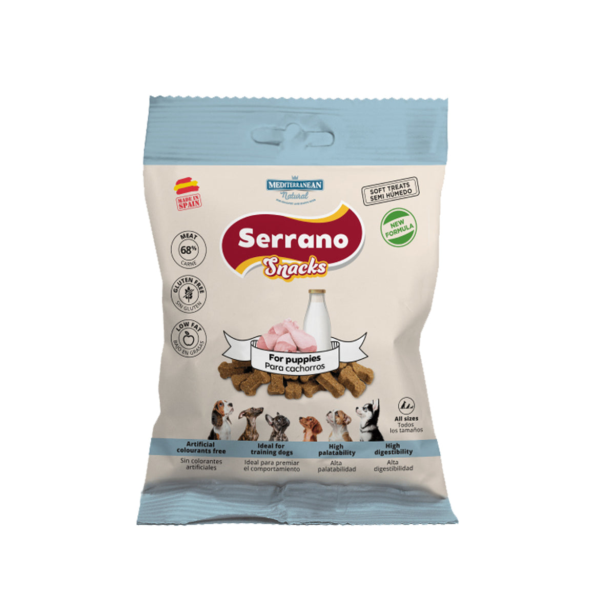Mediterranean Natural Serrano Snacks for Dogs & Puppies