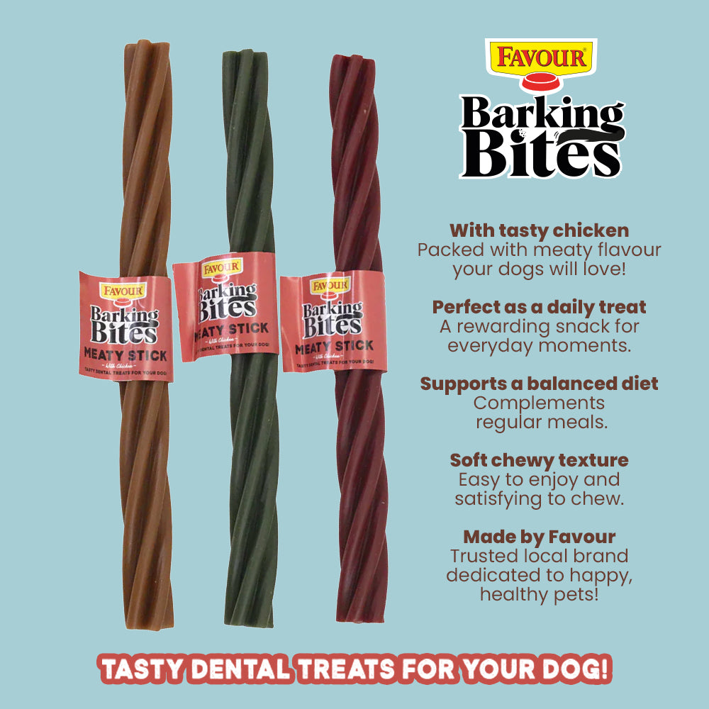 Favour Barking Bites Meaty Sticks 90g