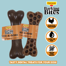 Load image into Gallery viewer, Favour Barking Bites Hex-A-Bone 54g
