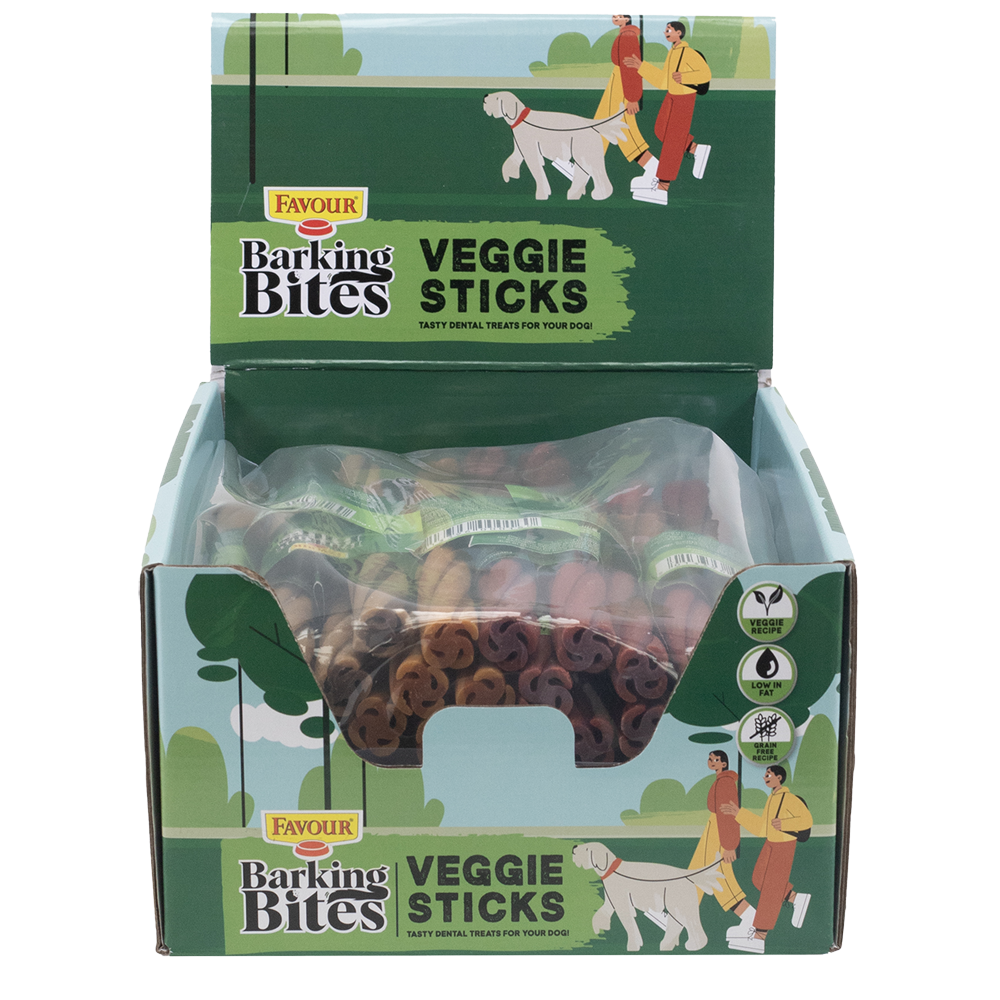 Favour Barking Bites Veggie Stick 60g