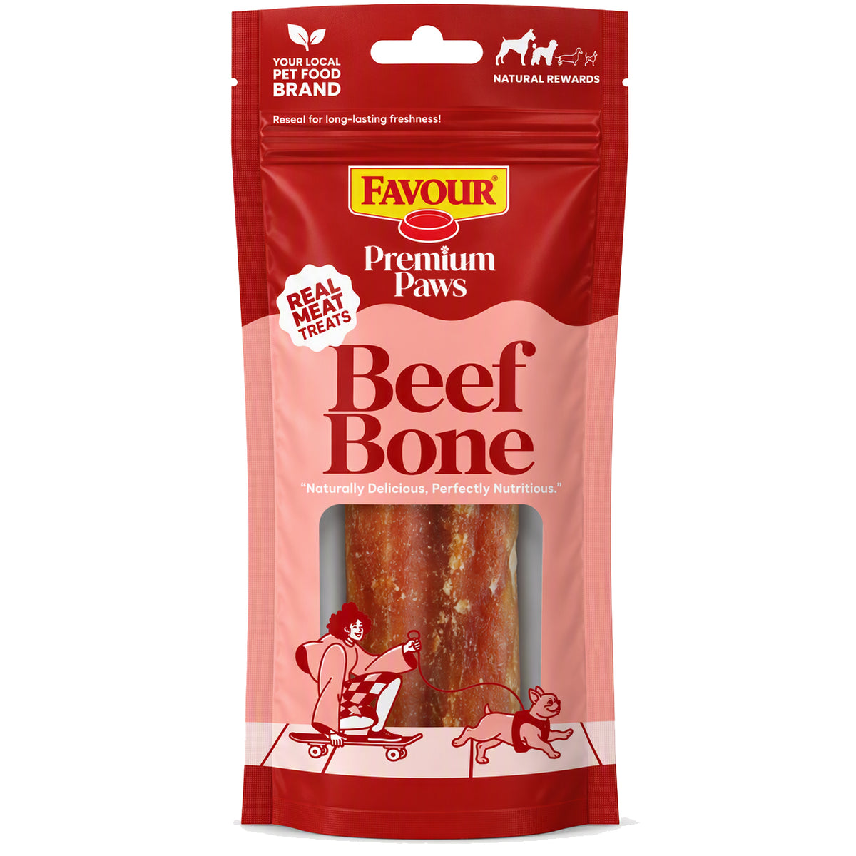 Favour Premium Paws Beef Bones Dog Treats