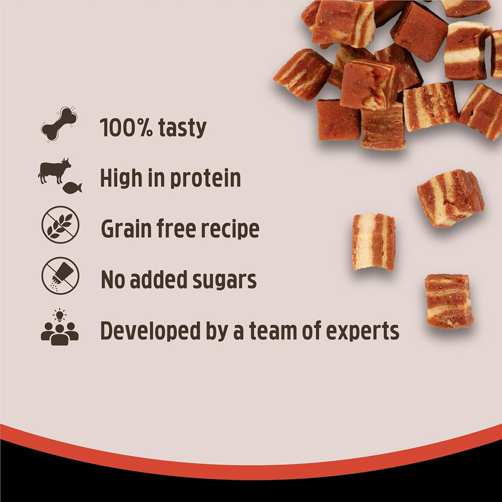Rosewood Steak Bites Beef & Pollock Dog Treats 100g