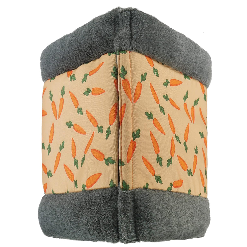 Rosewood Carrot Snuggle 'n' Sleep Tunnel for Small Animals
