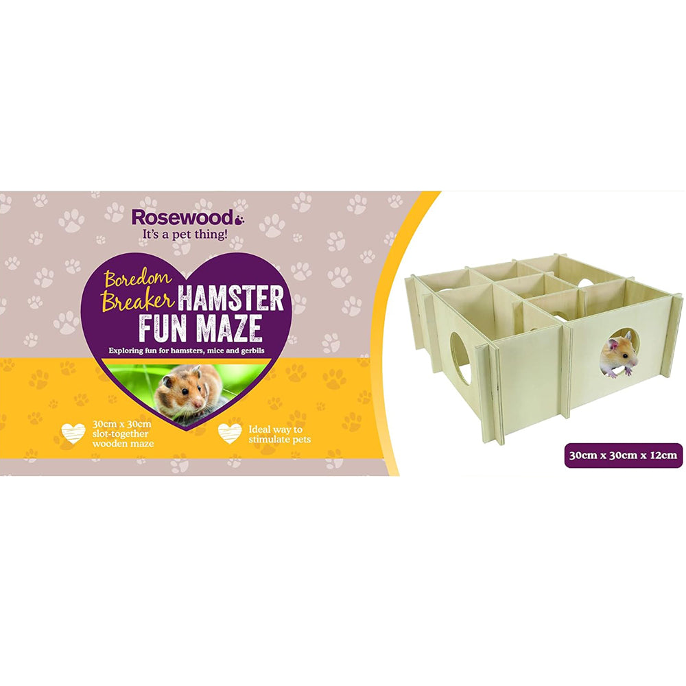 Rosewood Rodent Maze