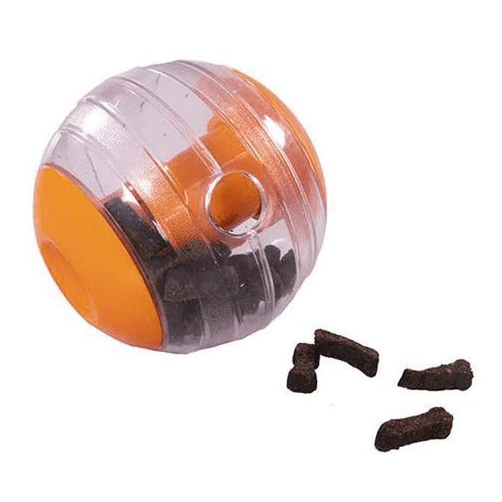 Rosewood Giggling Interactive Treat Dispensing Ball Dog Toy