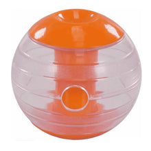 Load image into Gallery viewer, Rosewood Giggling Interactive Treat Dispensing Ball Dog Toy
