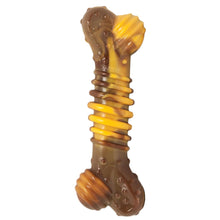 Load image into Gallery viewer, Nylabone Extreme Tough Dog Chew Toy Bone, Beef &amp; Cheese Flavour, Medium
