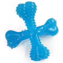 Load image into Gallery viewer, Nylabone Gentle Puppy Teething X Bone Dental Chew Toy, Beef Flavour, Extra Small

