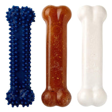 Load image into Gallery viewer, Nylabone Puppy Starter Kit, Pack of 3 Chew Bones, Teething &amp; Dental, Small
