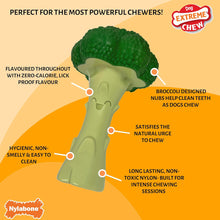 Load image into Gallery viewer, Nylabone Broccoli Dental Chew Dog Toy Large for Extreme Chewers Up To 23kg

