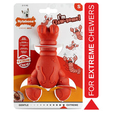 Load image into Gallery viewer, Nylabone Extreme Chewers Lobster Dog Chew Toy Filet Mignon Flavour
