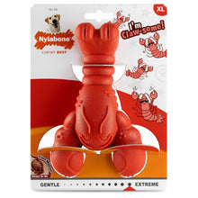 Load image into Gallery viewer, Nylabone Extreme Chewers Lobster Dog Chew Toy Filet Mignon Flavour Extra Large
