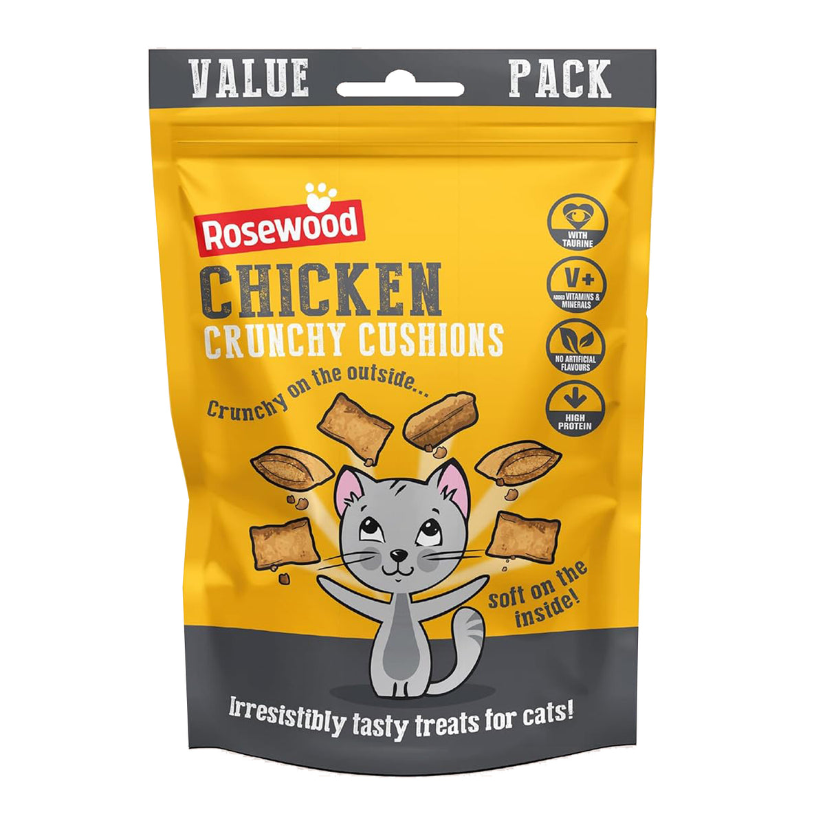 Rosewood Daily Eats Crunchy Cushion Cat Treats