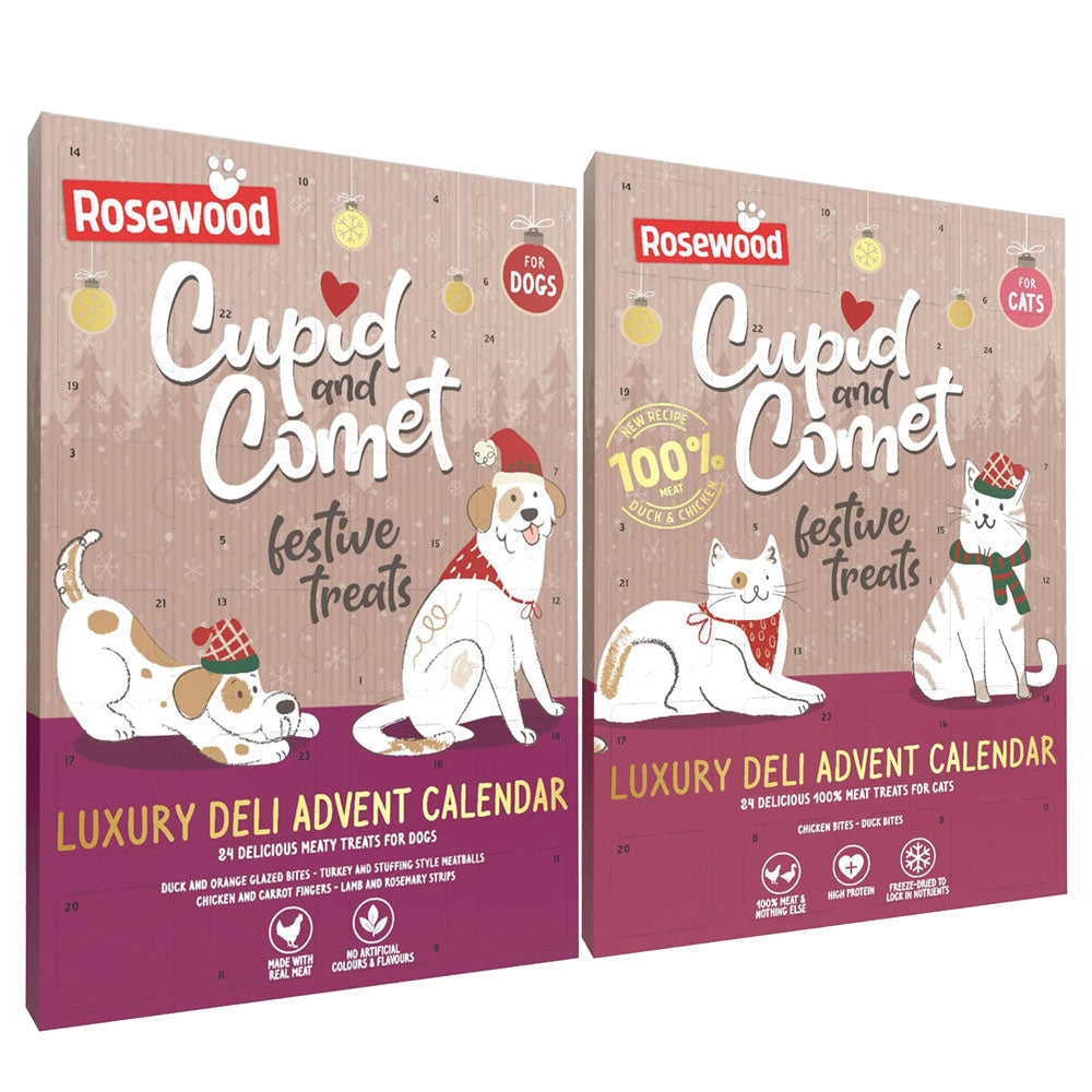 Rosewood Cupid & Comet Luxury Advent Calendar For Dogs & Cats