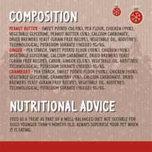 Load image into Gallery viewer, Rosewood Cupid &amp; Comet Nutcracker Trio for Dogs, Festive Rawhide-Free Chews (135g)
