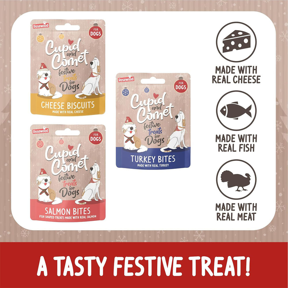 Rosewood Cupid & Comet Christmas Dinner Dog & Cat Stockings