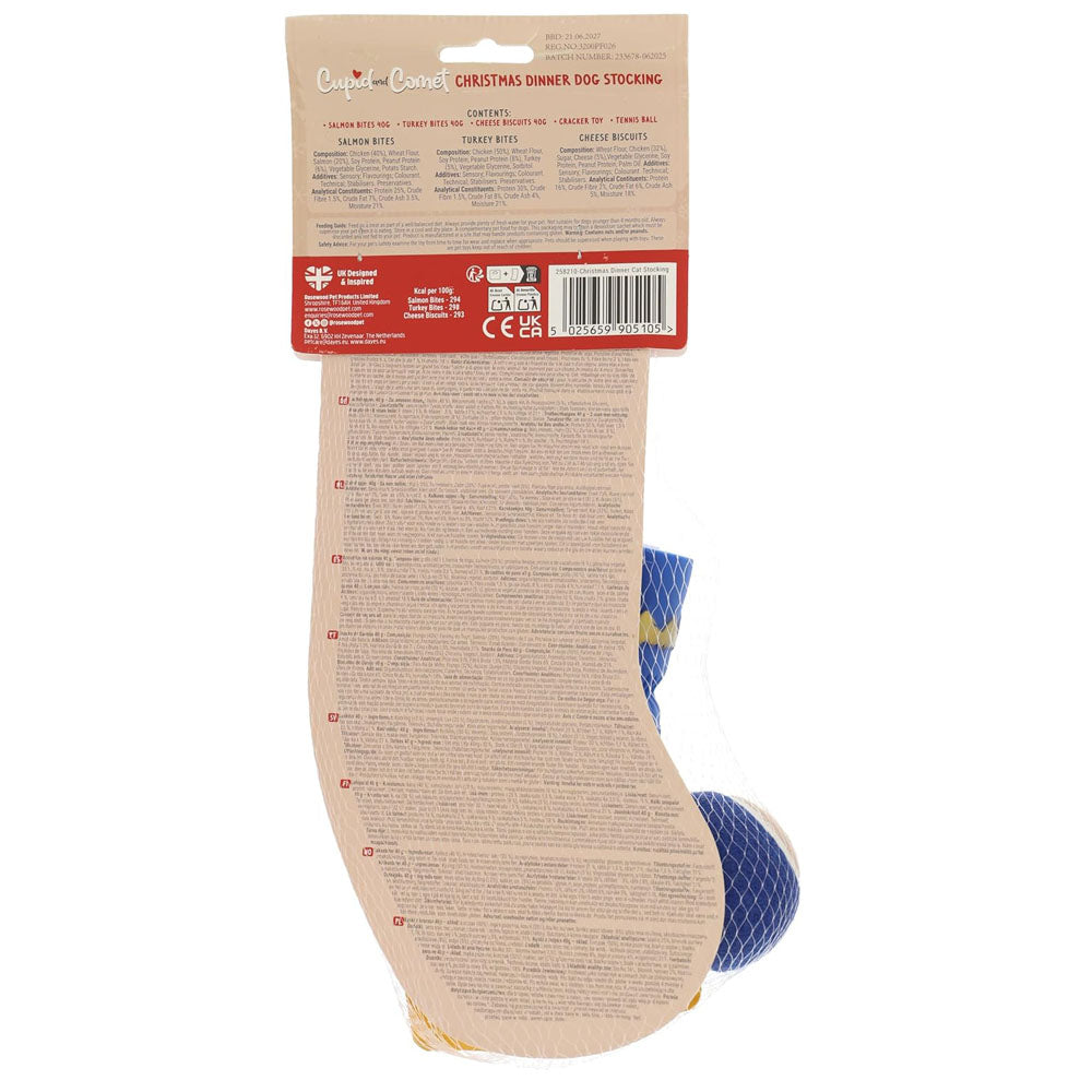 Rosewood Cupid & Comet Christmas Dinner Dog & Cat Stockings