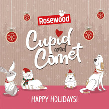 Load image into Gallery viewer, Rosewood Cupid &amp; Comet Christmas Dinner Dog &amp; Cat Stockings
