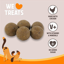 Load image into Gallery viewer, Rosewood Chicken Crunchy Meatballs Dog Treats Gluten Free 140g
