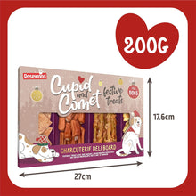 Load image into Gallery viewer, Rosewood Cupid &amp; Comet Charcuterie Deli Board for Dogs Treat Selection Box

