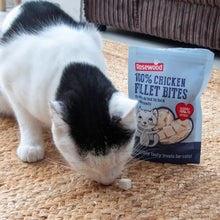 Load image into Gallery viewer, Rosewood Freeze-Dried Natural Cat Treats – Chicken or Duck (15g)
