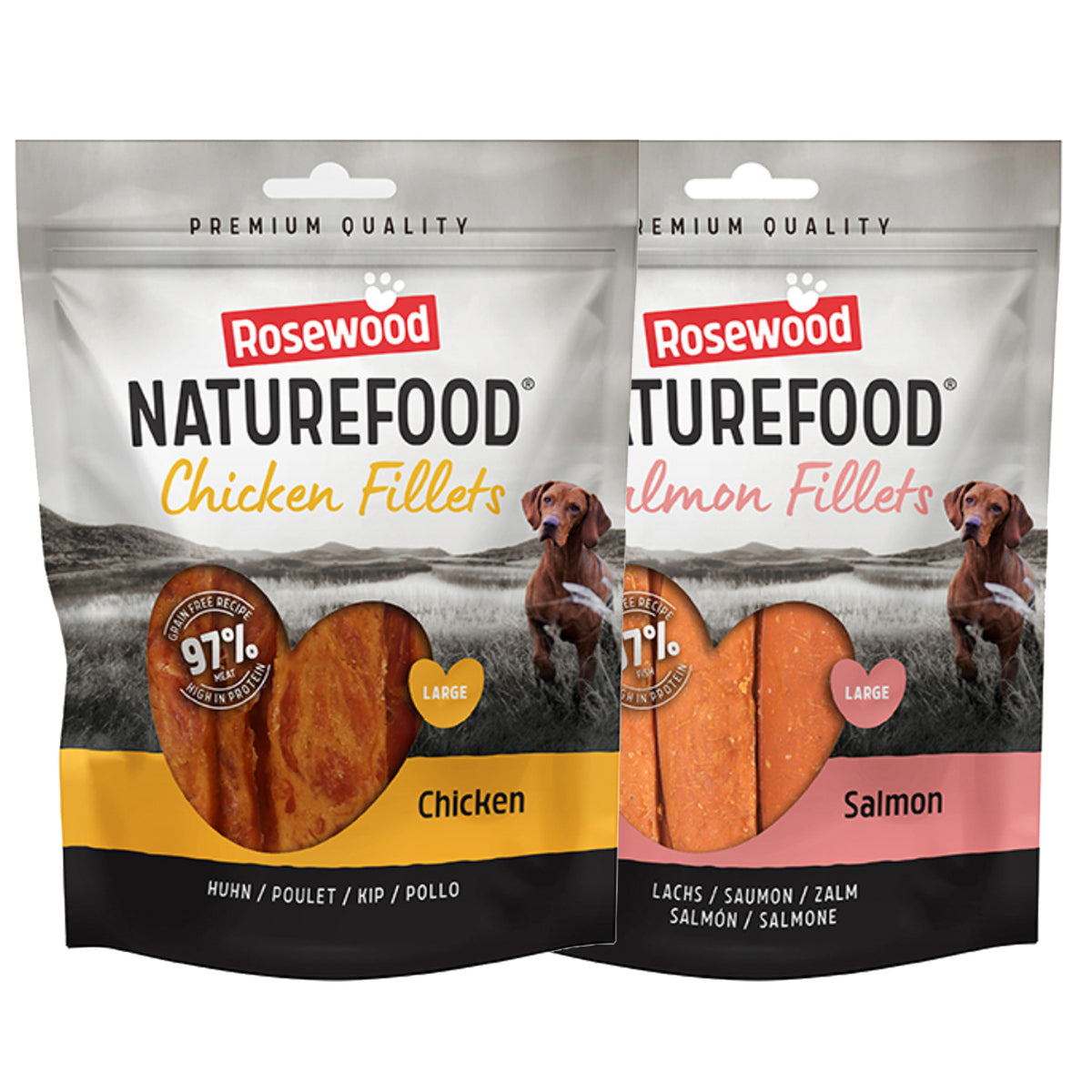 Rosewood Naturefood Chicken & Salmon Fillet Strips
