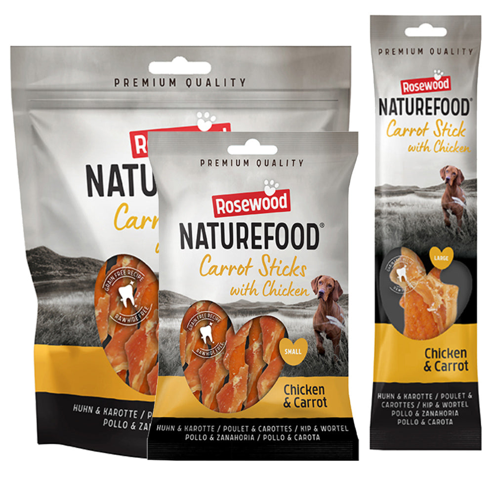 Rosewood Naturefood Chicken Wrapped Carrot Sticks