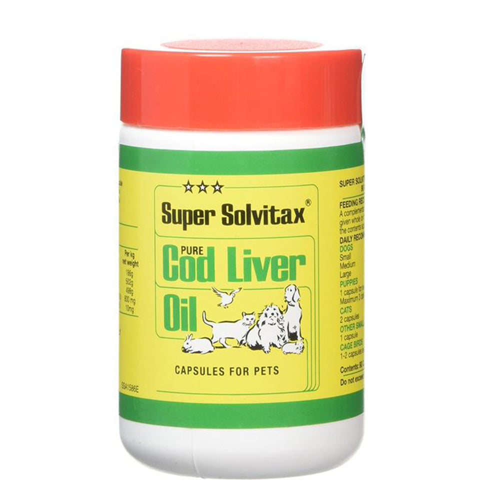 Super Solvitax Cod Liver Oil Capsules