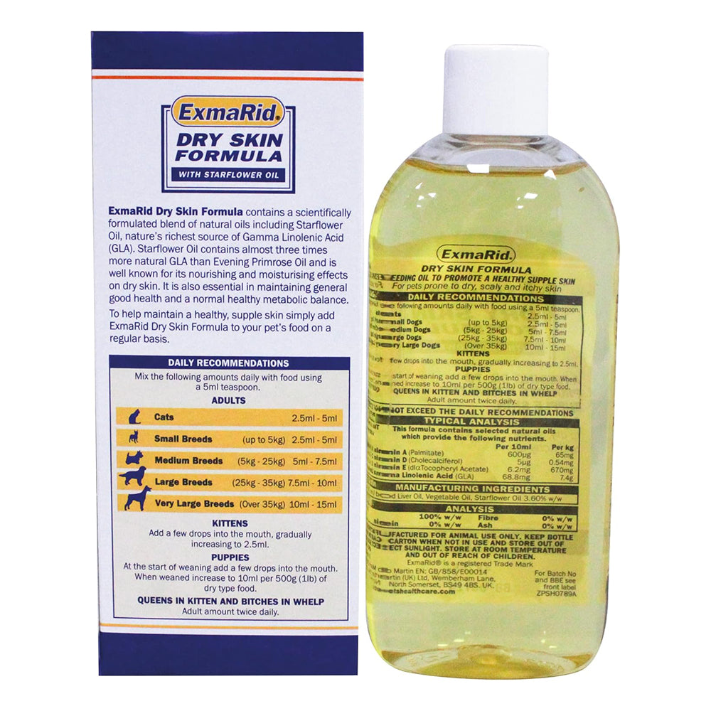 Exmarid Dry Skin Formula For Dogs & Cats 150ml