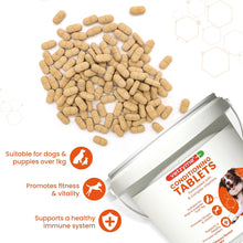 Load image into Gallery viewer, Vetzyme Dog Conditioning Tablets (3000 Tablets)
